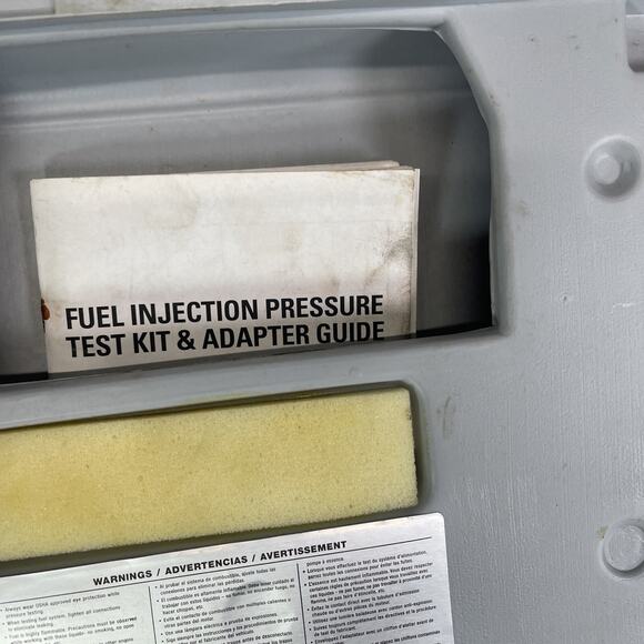 Lang Tools (Star Products) DELUXE GLOBAL FUEL INJECTION PRESSURE TEST SET (READ) - Picture 11 of 16